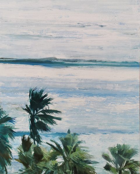 PALMERAS Y OLAS